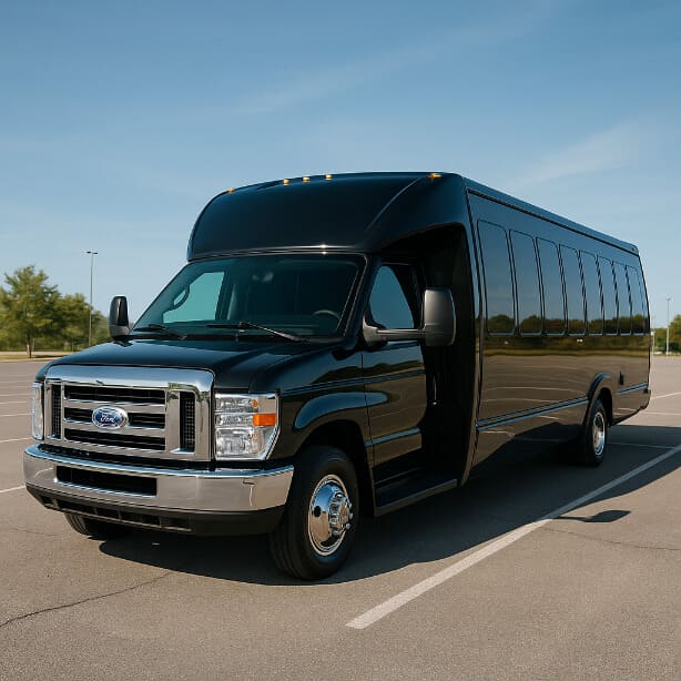 Charter Bus Rental Hollywood 18 Passenger Minibus