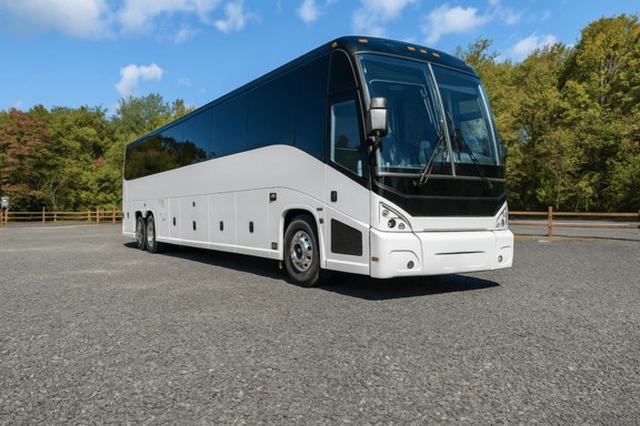 Charter Bus Rental Hollywood 56 Passenger Charter Bus