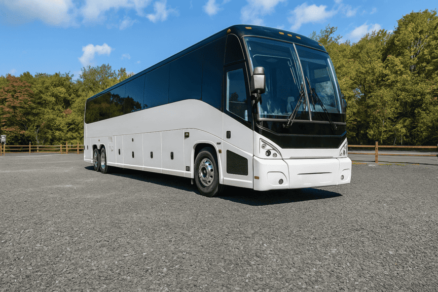 picture of Charter Bus Rental Hollywood coach bus